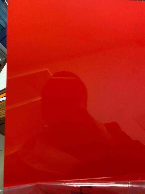 σύνθετο πλαστικό φύλλο αργιλίου 1550mm ντυμένο PE για το εσωτερικό Shopfront συστημάτων σηματοδότησης