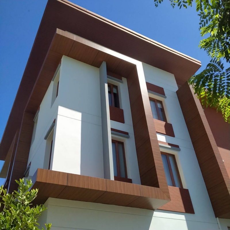 Προσαρμοσμένο μέγεθος ACP Alucobond Drawing Aluminium Composite Panel για τοίχους κουρτίνας