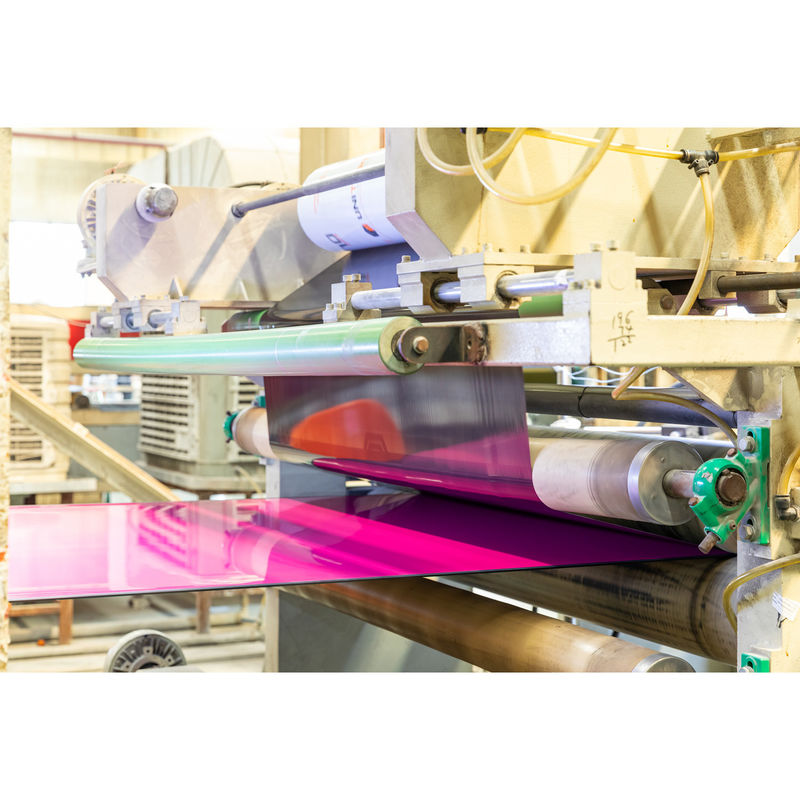 Πυροσβεστική επιφάνεια από σύνθετο αλουμίνιο PVDF κλάσης Β1 για εξωτερική διακόσμηση τοίχων