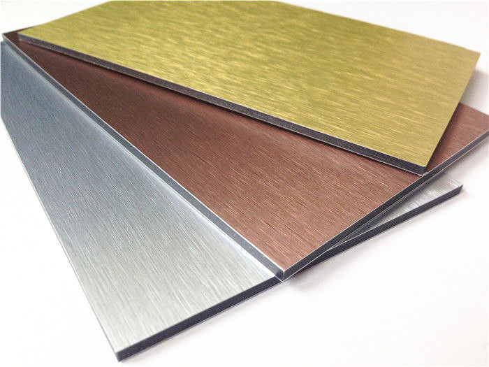 OEM Custom Anodized ACP 3mm, Επιχρισμός PVDF, Αντι γρατζουνιές για διακόσμηση ξενοδοχείων Subway Hall