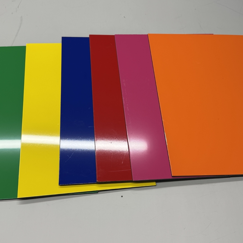 Σύγχρονο 2mm-6mm αδιάβροχο Alucbond Αλουμινίου σύνθετο πάνελ για τοίχους κουρτίνας