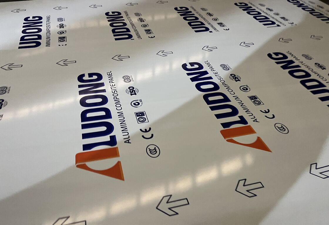 4*0.40mm FR B1 βαθμός πυρόσβεσης αλουμινίου σύνθετο πάνελ για εμπορικό κέντρο, ξενοδοχείο, σιδηροδρομικό σταθμό κλπ.