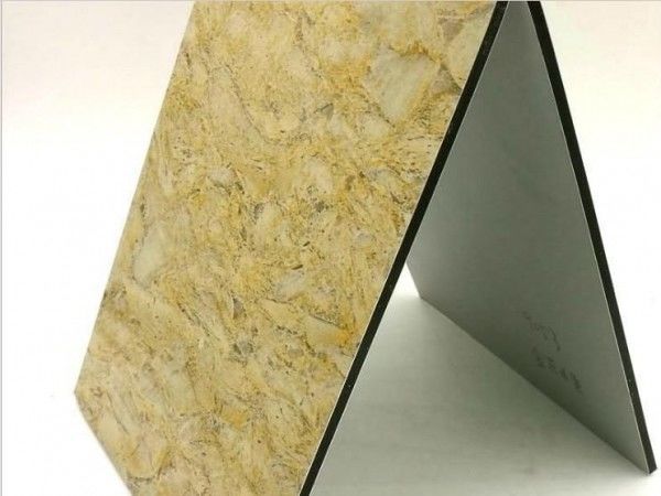 Εργοστάσιο άμεση μαρμάρινο ACP φύλλο 3mm, PE PVDF επίστρωση, αδιάβροχο & αντι γρατζουνιές για το εξωτερικό τοίχο της βίλας γρήγορη αποστολή