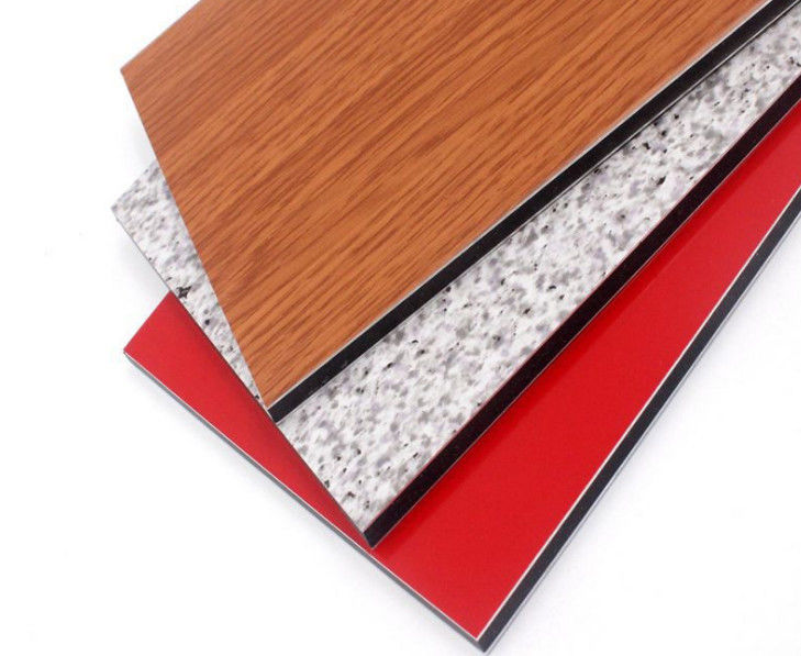 OEM Factory Wood Grain ACP 4mm, Επιχρισμός PVDF, Αντι-Κατσαρίδες επιφάνεια για εξωτερική εσωτερική τοίχο επένδυση best seller