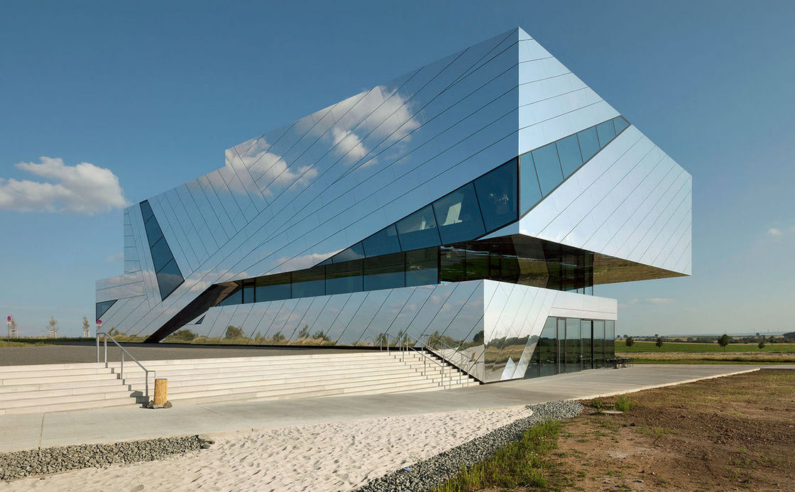Προσαρμοσμένο μέγεθος ACP Alucobond Drawing Aluminium Composite Panel για τοίχους κουρτίνας