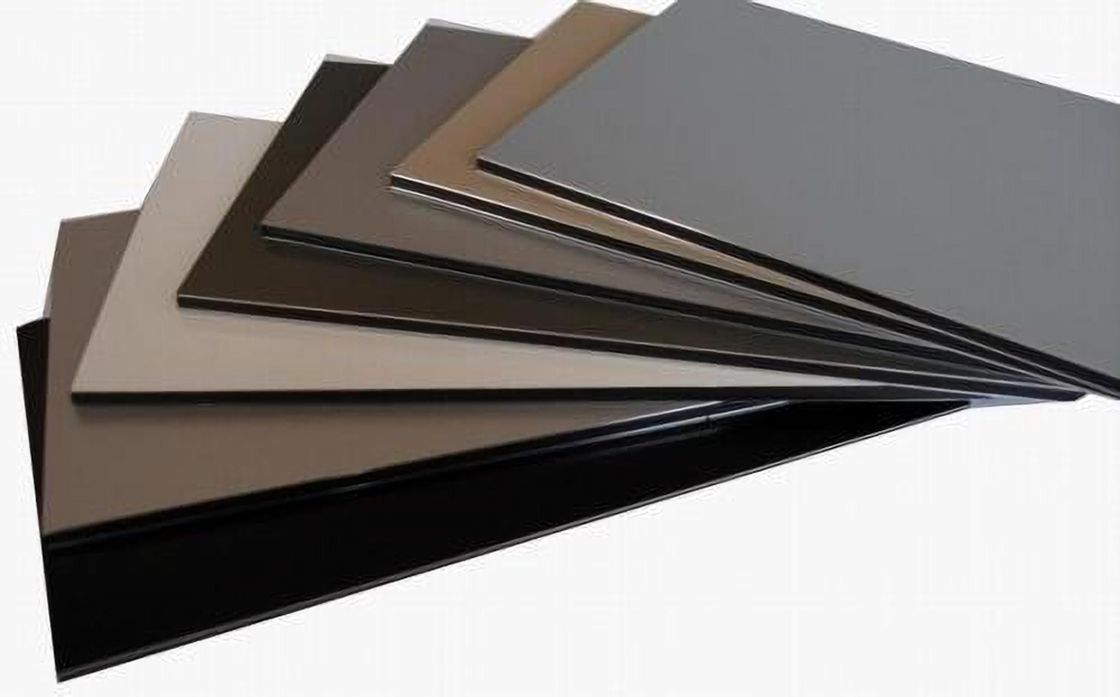 Διαφήμιση Φασία 1250mm 1500mm PVDF ACP Alucobond Drawing Aluminium Composite Panel για τοίχους κουρτίνας