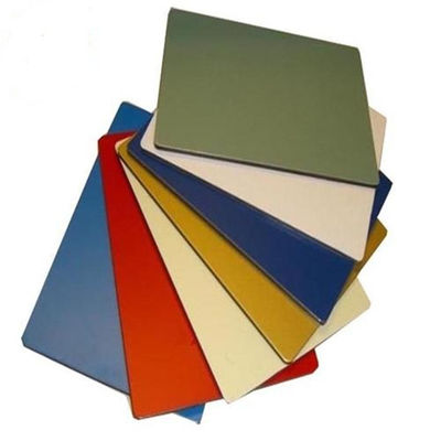 Ντυμένα PVDF B1 καθιστούν αλεξίπυρες 4mm εξωτερικής διακόσμηση επιτροπής αλουμινίου τη σύνθετης